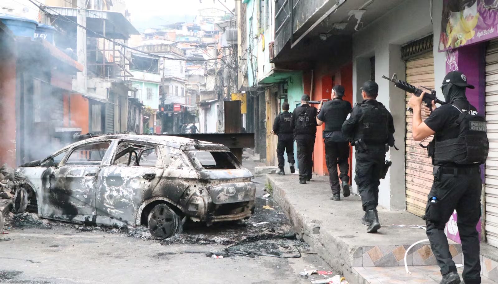 Operação policial no Complexo do Alemão é a mais letal da história do Rio de Janeiro