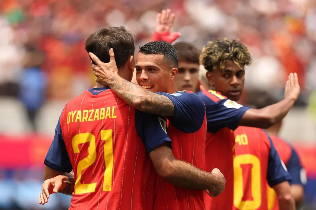 Espanha vence França por 2 a 0 e garante vaga na final do Mundial 2026
